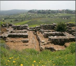 Gezer gates built by Solomon at the Tel Gezer National Park in Israel